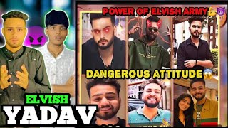 Reaction On Elvish Yadav Attitude Edits 🔥| Elvish Yadav Angry Moments