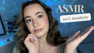 ASMR | At 100% Sensitivity 🎙️ Super Tingly & Relaxing Triggers ♥️