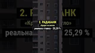 🏣 ТОП-3 кращих кредитів на покупку житла на вторинному ринку терміном на 10 років*