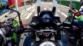 VERSYS 650 vs NINJA 400 VS VERSYS X 300 FAZENDO UM TOUR PELA CIDADE DE JOÃO PESSOA ATÉ CABEDELO