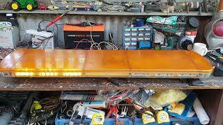 HAZARD 15 Series Amber Lightbar