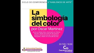 Conferencia | Simbología del color | Óscar Martínez