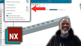 Importing and Exporting Expressions in Siemens NX 2312