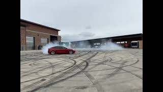 Tesla drifting tack mode