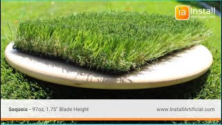 Sequoia Artificial Turf - 97 oz. 1.75" Blade Height