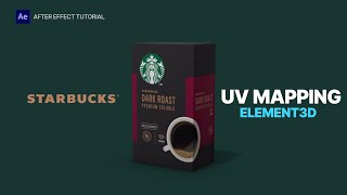 [Element 3D-06]  Make a real 3D box - after effect 'UV Mapping Tutorial' ㅣ 엘리먼트 3D 에프터이펙트 튜토리얼