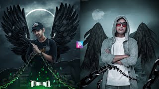 Devil Wing's Concept Artwork Manipulation Editing Tutorial - PicsArt Photo Editing - Tech Art