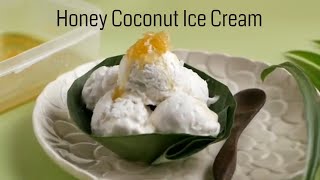 Honey Coconut Ice Cream