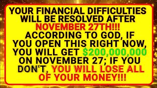 💸💸 ACCORDING TO GOD, YOU WILL GET $200,000,000 IN YOUR BANK ACCOUNT.GET THIS NOW!!! #loa #11:11 #god