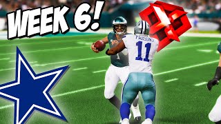 THE COWBOYS DEFENSE SHUTSDOWN THE EAGLES! Madden 23 Franchise Mode