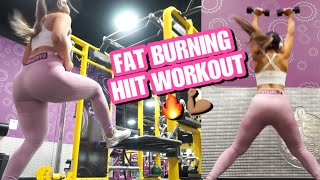 FULL BODY HIIT WORKOUT at PLANET FITNESS | LOVEEMANDA