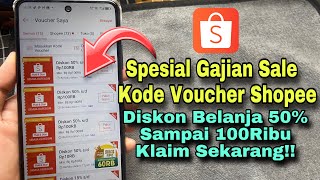 Terbaru Cara Memakai Kode Voucher Diskon Shopee Spesial Gajian Sale 25 Oktober