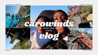 amusement park (carowinds) vlog | steyeuh