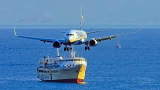 Skiathos Airport ✈️ Skyline Symphony 🌅 The Plane Spotter's Paradise (Vol.2)