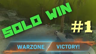 Call of Duty Warzone - Solo WIN on Caldera