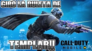 GIRO la nueva *RULETA* de TEMPLAR!/COD mobile/3 giros