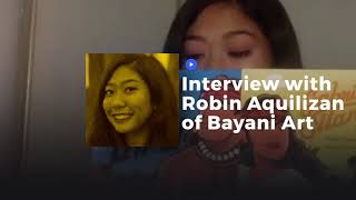 #Pistahan2021 –Art Pavilion Interview with Robin Aquilizan of Bayani Art