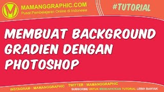 Membuat Background Gradien dengan Photoshop