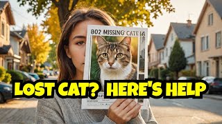 THIS IS HOW I FOUND A LOST CAT