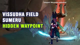 Vissudha Field, Sumeru Hidden Waypoint (Teleport) 【Genshin Impact】