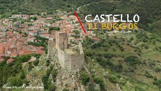 Castello di Burgos 4k Drone