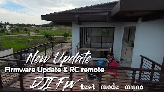 New Update firmware & RC remote DJI FPV