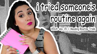 Following readbyzoe's reading routine | Routine Trials | #booktubeVEDA