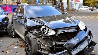 Idiots CRASH PORSCHE Compilation - Stupid Drivers crash Porsche Cayenne 911 Turbo S Panamera