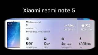 Xiaomi redmi note 5 specifications review | 2018 budget smartphone