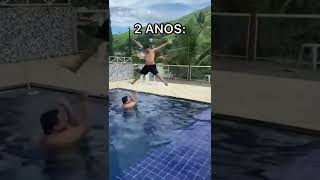 (LuCr4zy) CRIANÇAS PULANDO NA PISCINA 😂 #shorts