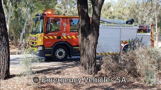 SA Metropolitan Fire Service Scania P360 pumper Salisbury #329 attending MVA