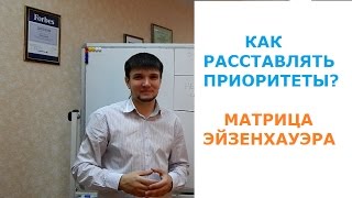 Матрица Эйзенхауэра. Расстановка приоритетов по матрице Эйзенхауэра. Таймменеджмент. Эффективность.