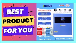 4KW 6.2KW Hybrid Solar Inverters 24V 48V 230V Pure Sine Wave Off Grid MPPT