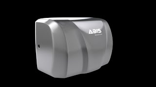 ABIS TrioAct Hand Dryer - Eco-Friendly Hand Dryer with Hepa Filter and UV Lighting