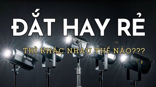 Sự khác nhau giữa các đèn ở từng phân khúc khác nhau là gì?