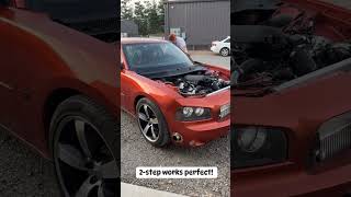 ONE in the World! Twin Turbo LS Swapped Dodge Charger on a two-step is something else! 😍🤯