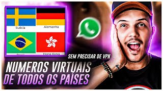 ✅[CHEGOOU] COMO CRIAR NÚMERO VIRTUAL INFINITAMENTE sem USAR VPN | numero virtual para whatsapp 2022