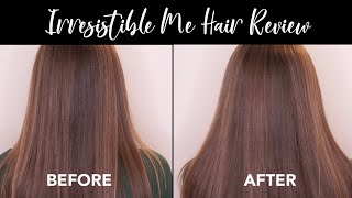 Irresistible Me 20" Classic Medium Brown Hair Extensions Review & Demo | HelenVarik