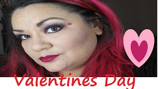 Valentines's Day Makeup Tutortial 2016