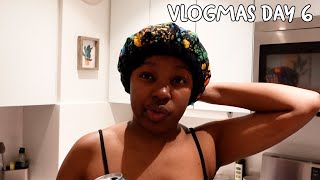 Vlogmas Day 6 l Personal Life Stress, Hair Day, Pre-Vacation Anxiety