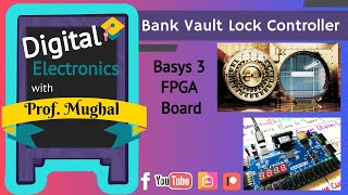 #28 FPGA Project ➠ Bank Vault Lock Controller | Truth Table to FPGA Board