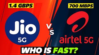 Jio 5G vs Airtel 5G - Who is Fast? 🔥🔥 | Speed Finally Reveal ✅✅