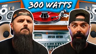 We customer built the Ultimate Vintage Stereo System… for Keemstar and DramaAlert