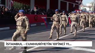 İstanbul - Cumhuriyetin 101'inci yılında Vatan Caddesi'nde coşkulu kutlama