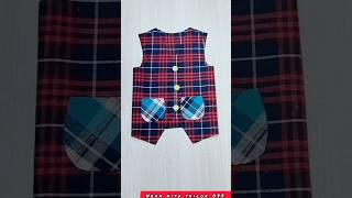 Simple cutting method for vest #shorts #sewing #cuttingtips #cuttingtricks #babydress