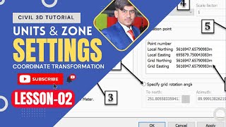 Unit and Zone Drawing Settings in Civil 3D | Lesson 2 | Civil 3d Tutorial for Beginners