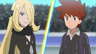 Pokemon Battle: Cynthia Vs Gary