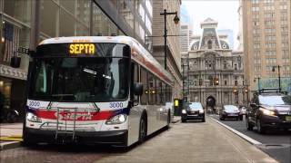 Walking Tour of SEPTA's Brand New 2016 New Flyer Xcelsior XDE40 #3000