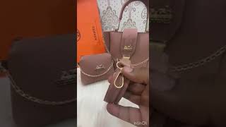 Sale Sale Sale❤️  *HERMES 3 PEC*  ❤️*Size :  9   By  AAA Quality🔸 Material : PU Leather 3 PCS SET