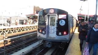 J train at Marcy Avenue